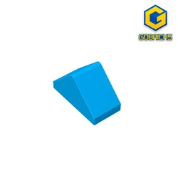 Gobricks GDS-835 Slope 45 2 x 1 Double (Undetermined Underside Type) compatible with lego 3044 pieces of children's DIY