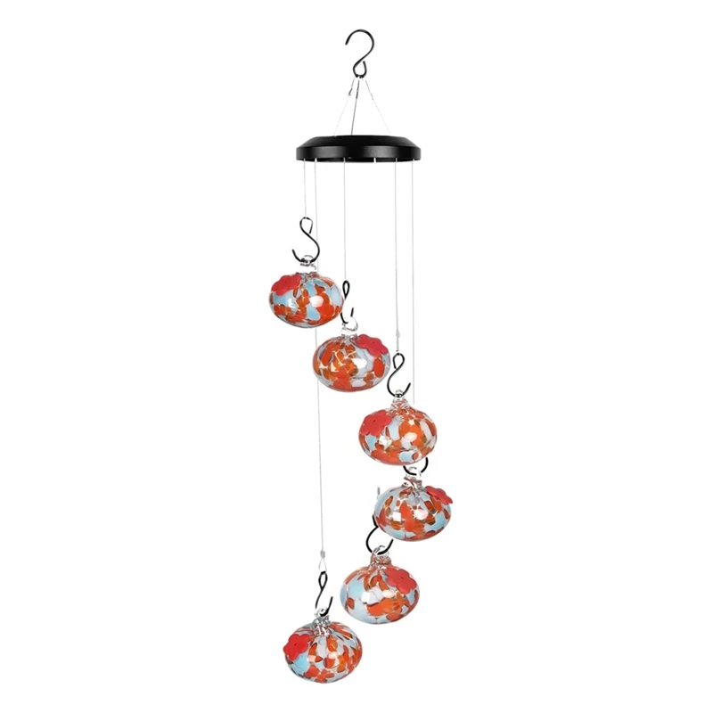 Charming Wind Chimes Bird Feeders For Outdoors Hanging Ant And Bee Proof,Never Leak Durable Easy To Use