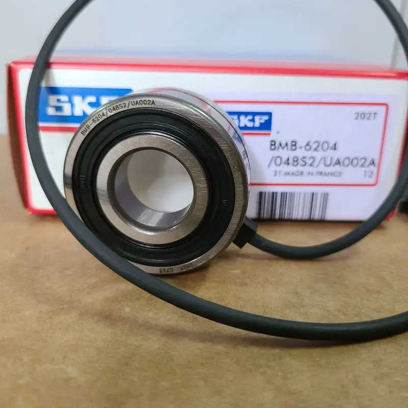 Original SKF BMB 6204 048S2 UA002A 4Wire Speed Sensor Bearing Sensor Speed Encoder,Golf Cart Electric Forklift Vehicle Accessory