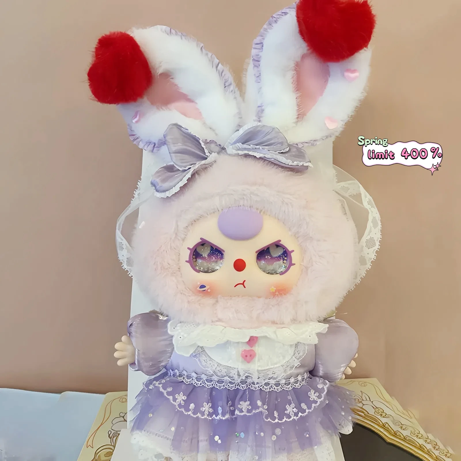 

new Baby Three 400% Lolita Dream Series Blind Box Action Figure Toy Kawaii Dolls Mystery Box Children Birthday girl limit Gift
