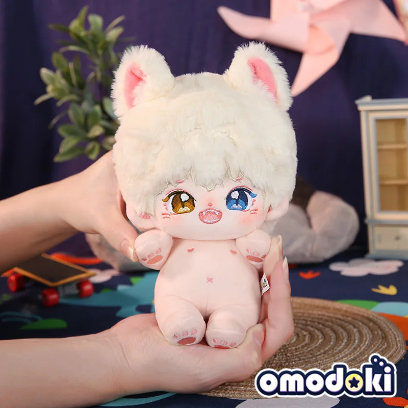 

DIY Original No Attribute Kawaii Cute Xiao Lao Persian Cat 20cm Cute Ears Body Pillow Cosplay Gift