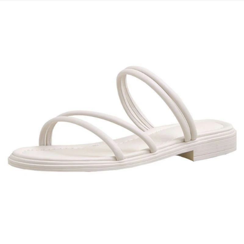 

Women's Mule Sandals, Lightweight Breathable Convertible Strappy Flat Sandals, Open Toe Summer Shoes for Beach & Travel