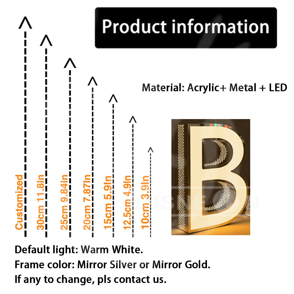 看板事業広告ロゴLED照明付きカスタムサインネオンアクリルライトサインボード文字壁文字装飾ホーム