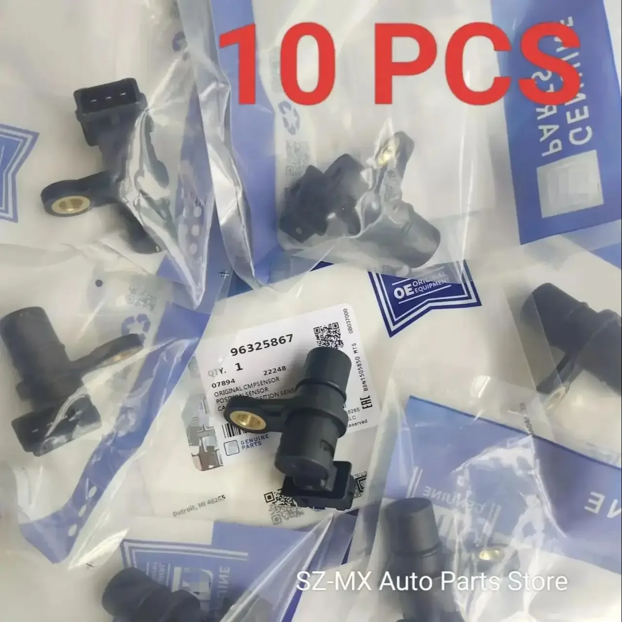 

10PCS Original Crankshaft Position Sensor 96325867 5497522 89933124 5WY3168A For Chevrolet Spark N300 N200 Matiz 0.8 1.0 1.2