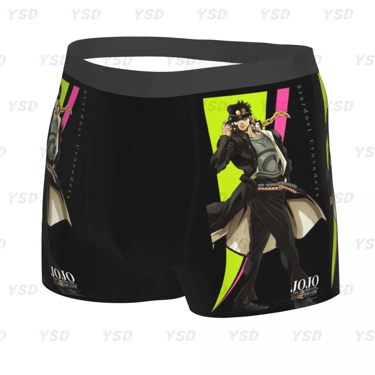 Jojo Bizarre Adventure Man\'scosy Boxer Briefs,3D printing Underwear, Highly Breathable High Quality Gift Idea