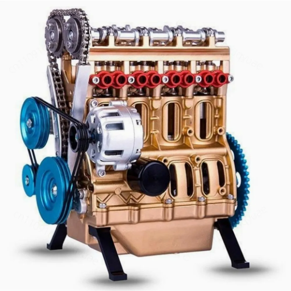 For Resin Engine Model Ornament Eight Cylinder Engine Home Creative Ornament