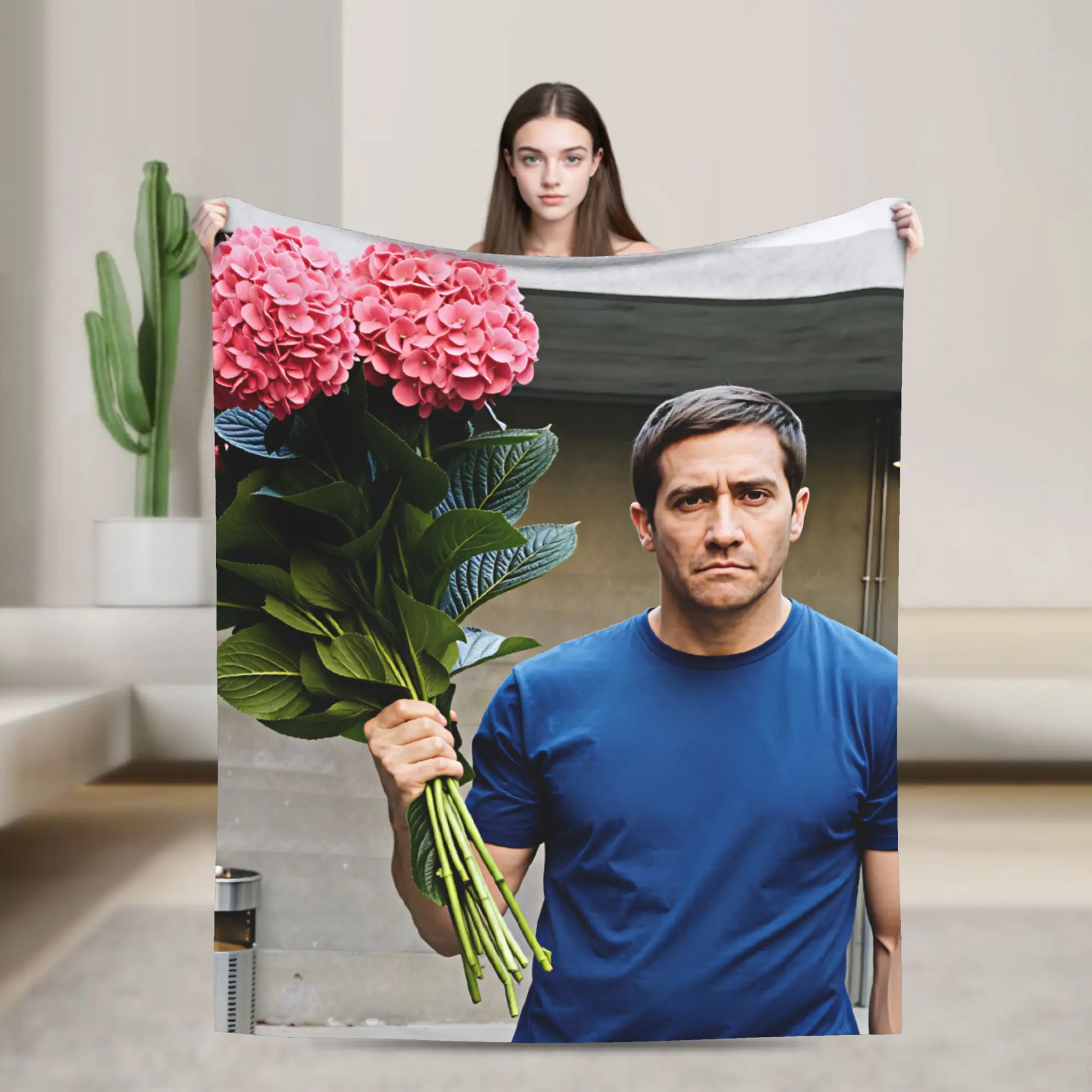 Jake Gyllenhaals  Blanket  Soft Warm Street Trend Plush Throw Blanket For Children Living Room Flannel Bedspread Bed Cover