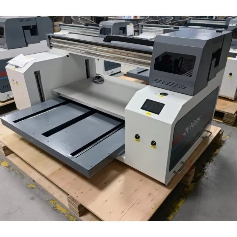 High Resolution Mini Digital UV Printer UV Flatbed Printer Multi for Label Sticker Printing Bottle Cloth Metal Print