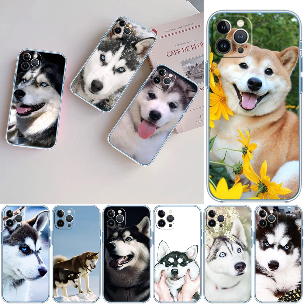 Funda de teléfono LO53 Husky Puppy Dog para LG K22 K30 K40 K40S K41 K42 K50 K50S K51 K51S K52 K61 K62 K71 K92 Q60 Q61 V40 V50 V60