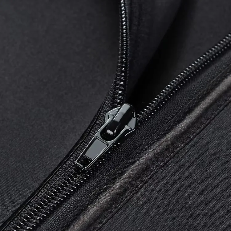 مدرب خصر قابل للتعديل للنساء، مشد نيوبرين بأحزمة مزدوجة مع سحاب، مشد للتمرين للتحكم في البطن ودعم الظهر