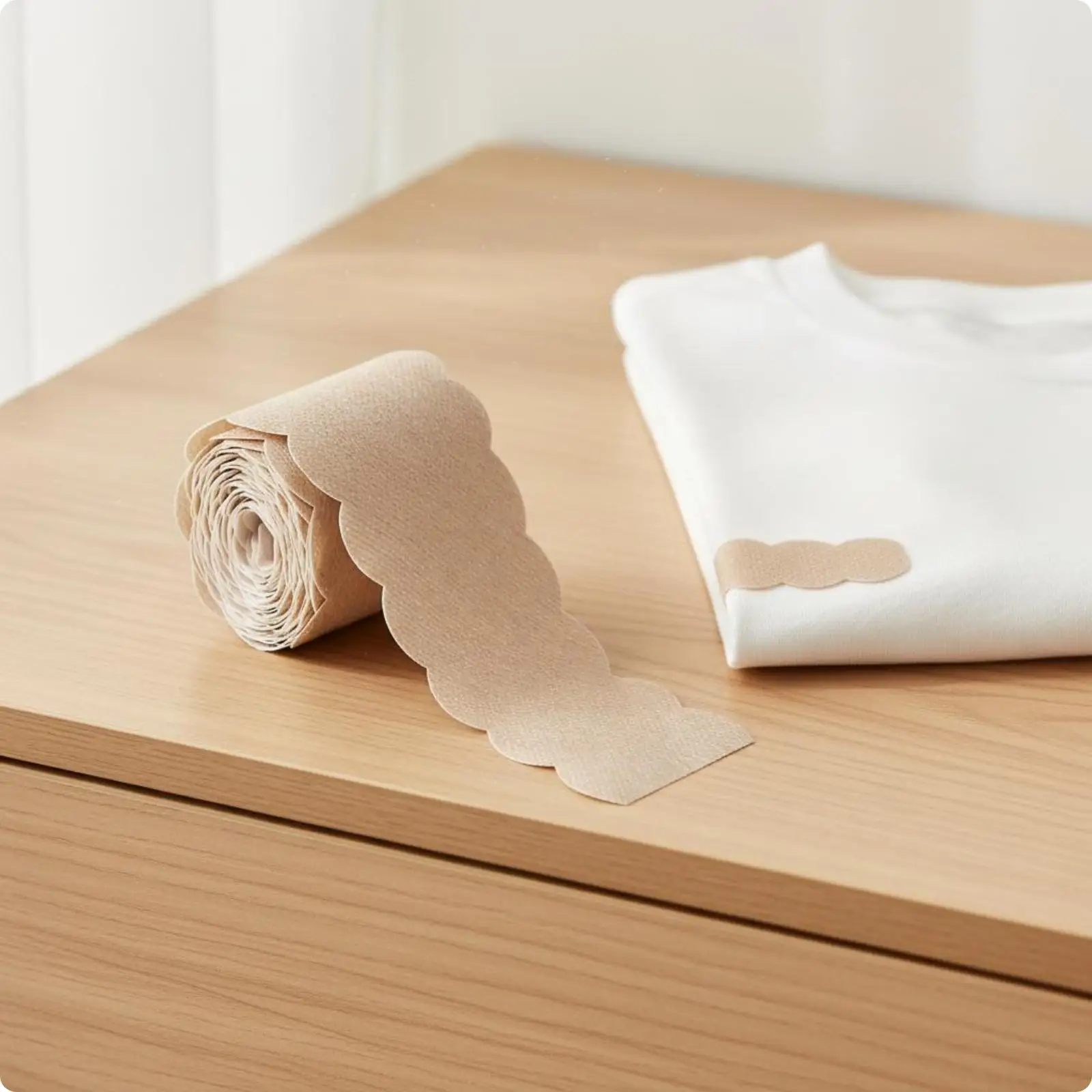 Underarm Sweat Pad Custom Size Nonwoven Sweat Underarm Pads Comfort Deodorant Patch for Underarm Sweat Protection
