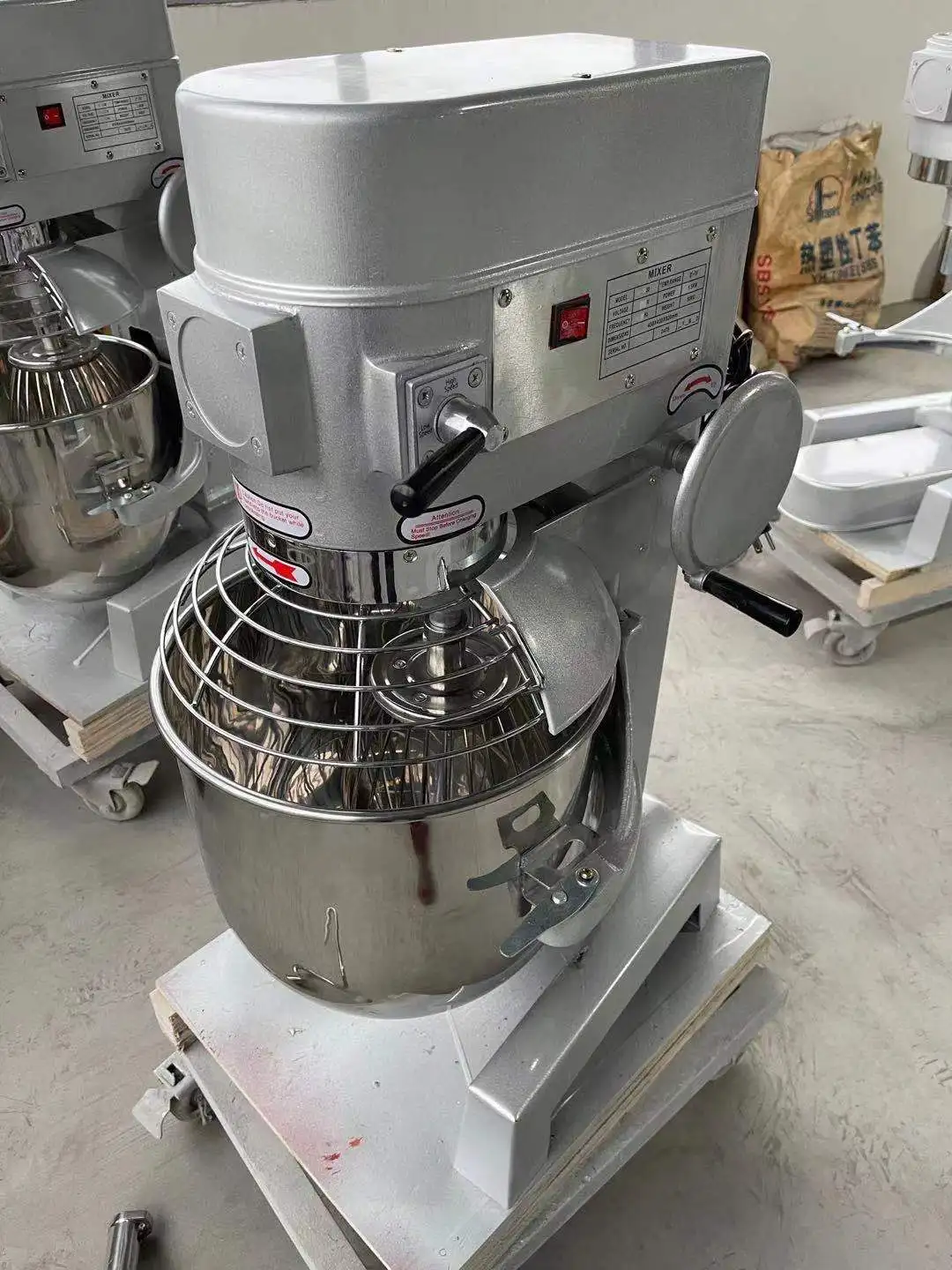 Horus 30L New Automatic Industrial Commercial High Speed Large Good Use Food Mixers Multi-functional Dough Mixer
