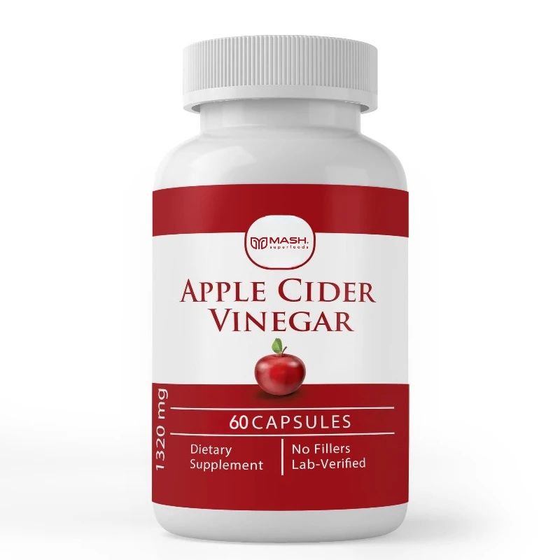 Daitea Apple Cider Vinegar Softgel Supplement Helps, Detoxify, Digest, Burn Fat, Control Appetite, Enhance Immune Support