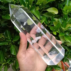 Premium White Quartz Point - Polished Crystal for Meditation, Reiki Chakra Balance, and Home Decor | Unique Spiritual Gift