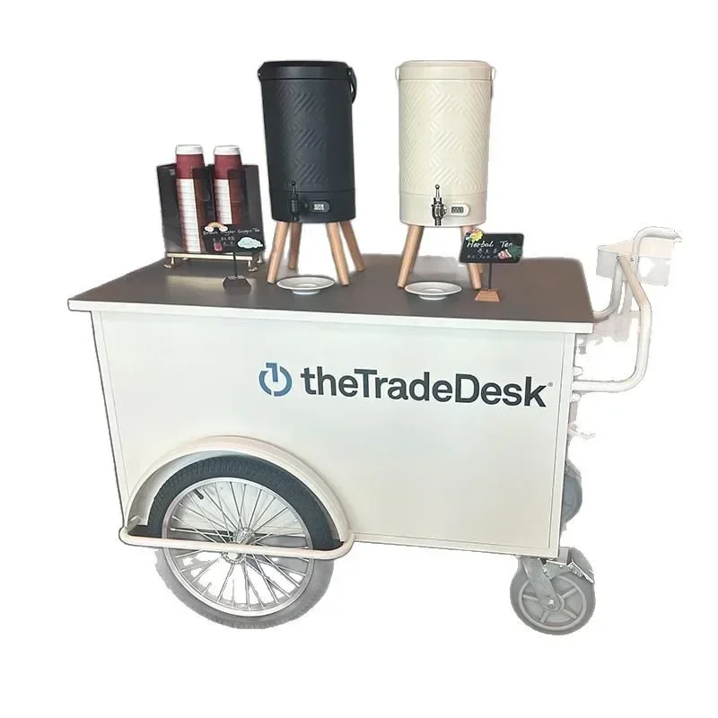 Mobile Stall Shopping Mall Internet Celebrity Kiosk Customizable Pedestrian Street Food Stand Fashion Retail Pop-up Shop