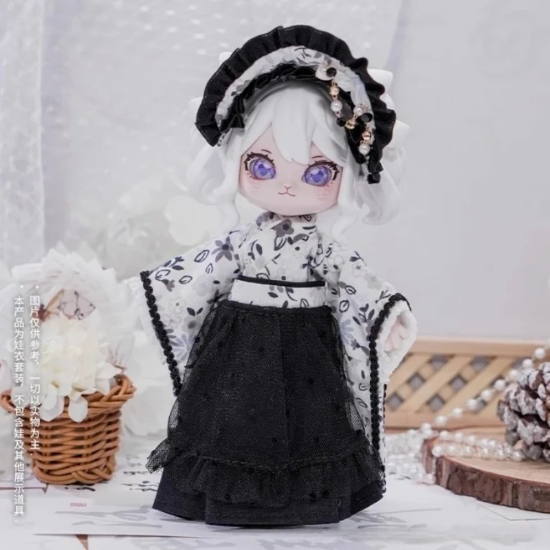 

Dessert series Xiao Fu Fu baby clothes OB11 doll BJD skirt doll clothes links various styles