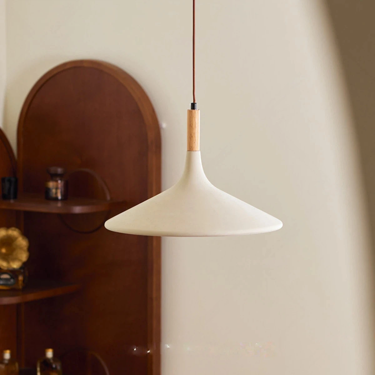 Vintage 3 Changeable Microcement Finish Chandelier Pendant Light Home Decoration Lighting  Lighting Dining Table Lighting LED