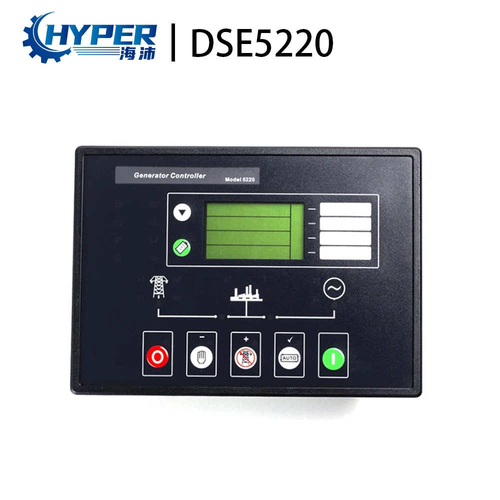 Genset Electronic Control Panel DSE5220 Deep Sea DSE 5220 Genset Engine Spare Parts Auto Start Universal Controller Panel