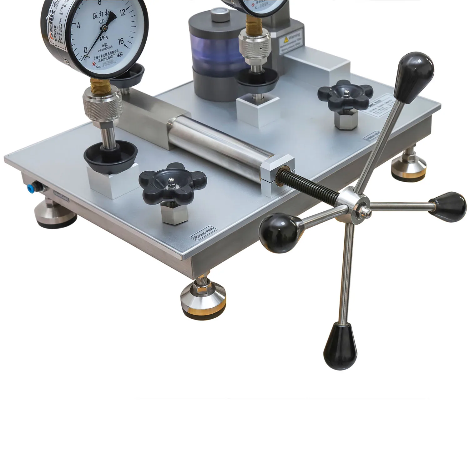 High-Accuracy Desktop Pressure Comparator for Industrial Calibration Measuring Instruments