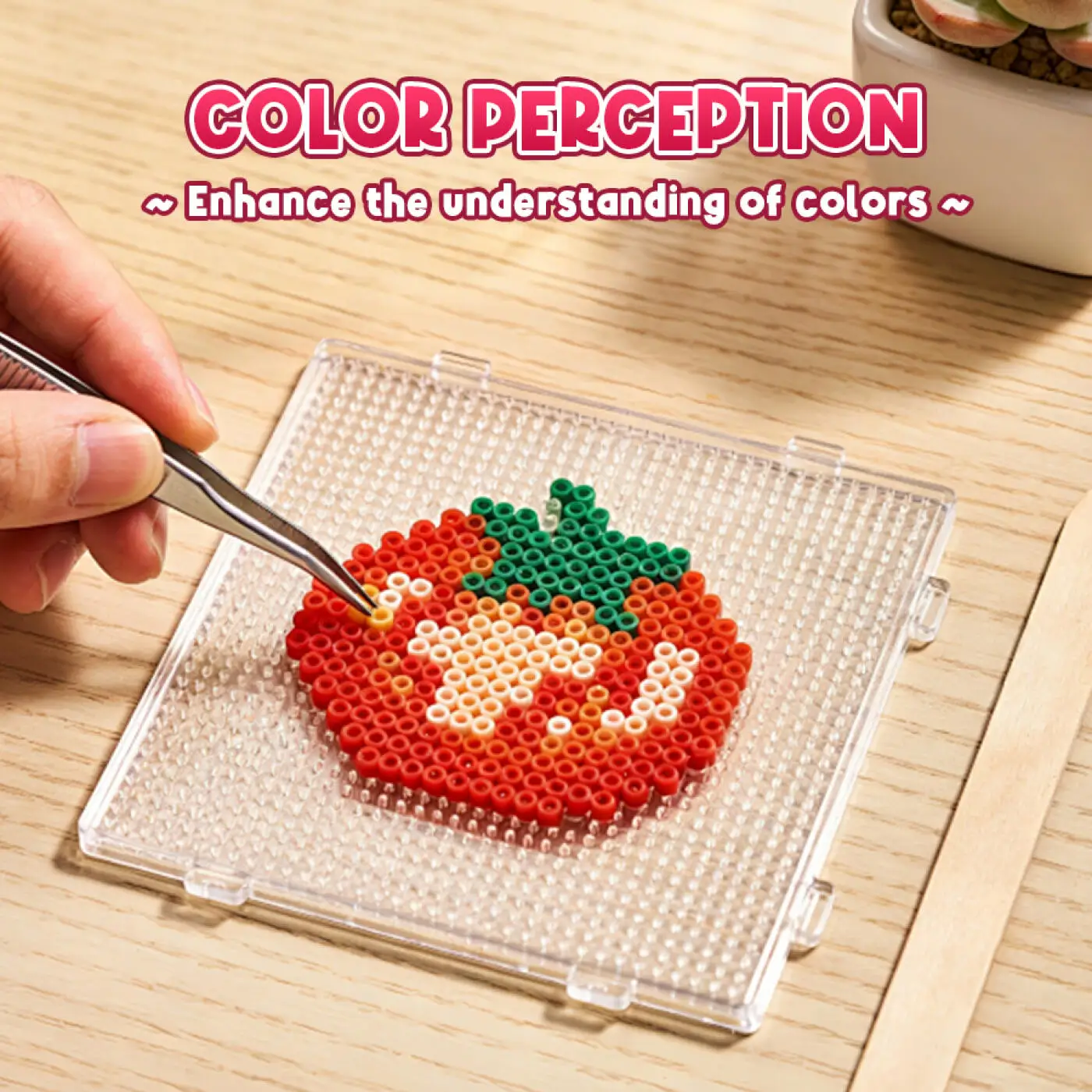 2.6Mm Multicolor Fuse Beads DIY 3D Assembly Puzzle Handmade Craft Stress Relief Educational Toy Adult Birthday Christmas Gifts