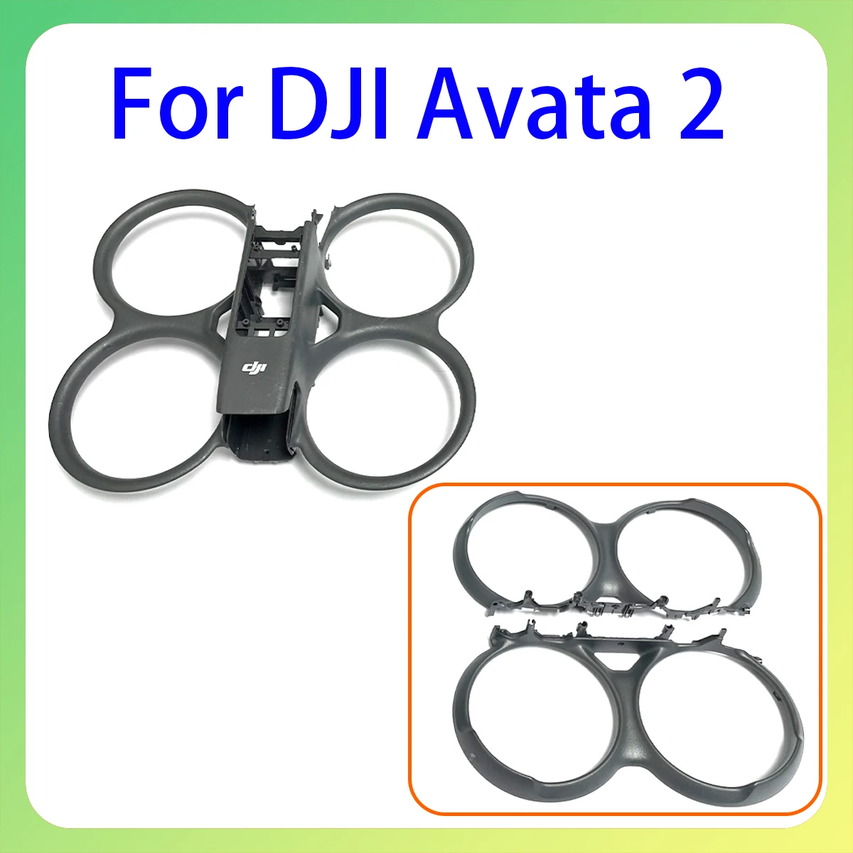 Оригинальный дрон Avata2 со стабильными верхними и нижними корпусами, подходит для деталей обслуживания серии DJI Avata.