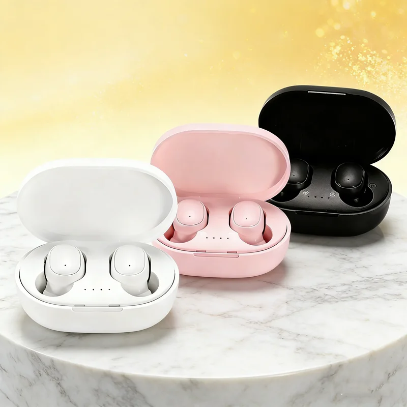 Auriculares inalámbricos TWS con Bluetooth y micrófono, auriculares con cancelación de ruido, auriculares Bluetooth para teléfonos inteligentes