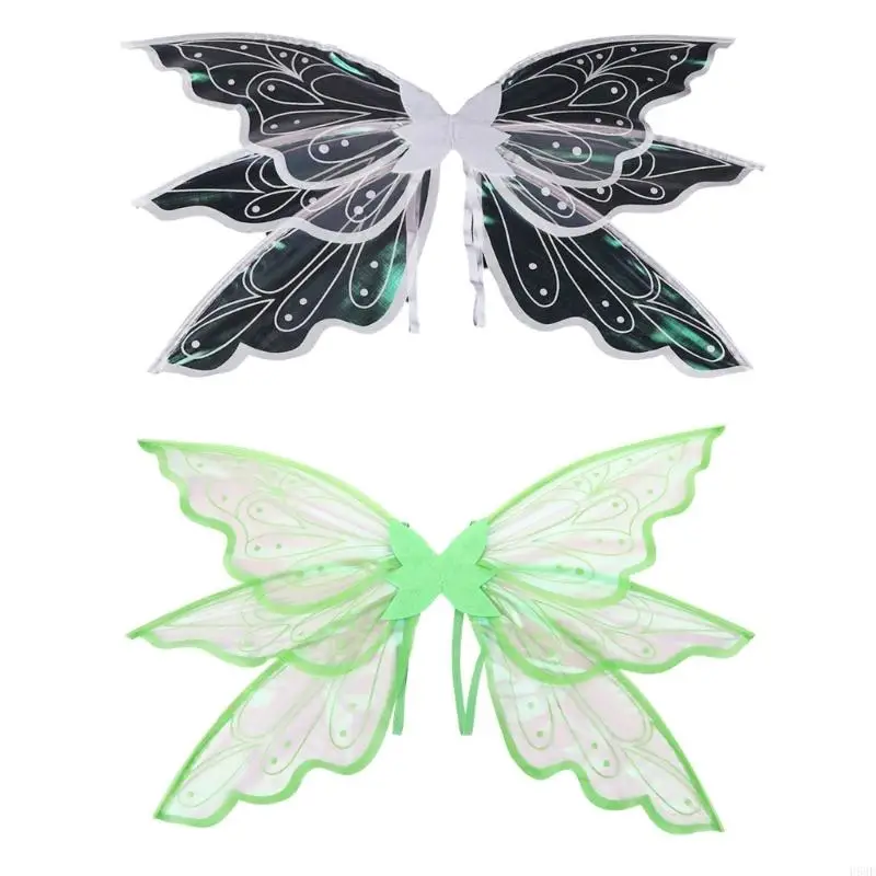 

H58E Butterfly Wing Girls Fairies Wing Kid Angel Wing for Easter Halloween Party