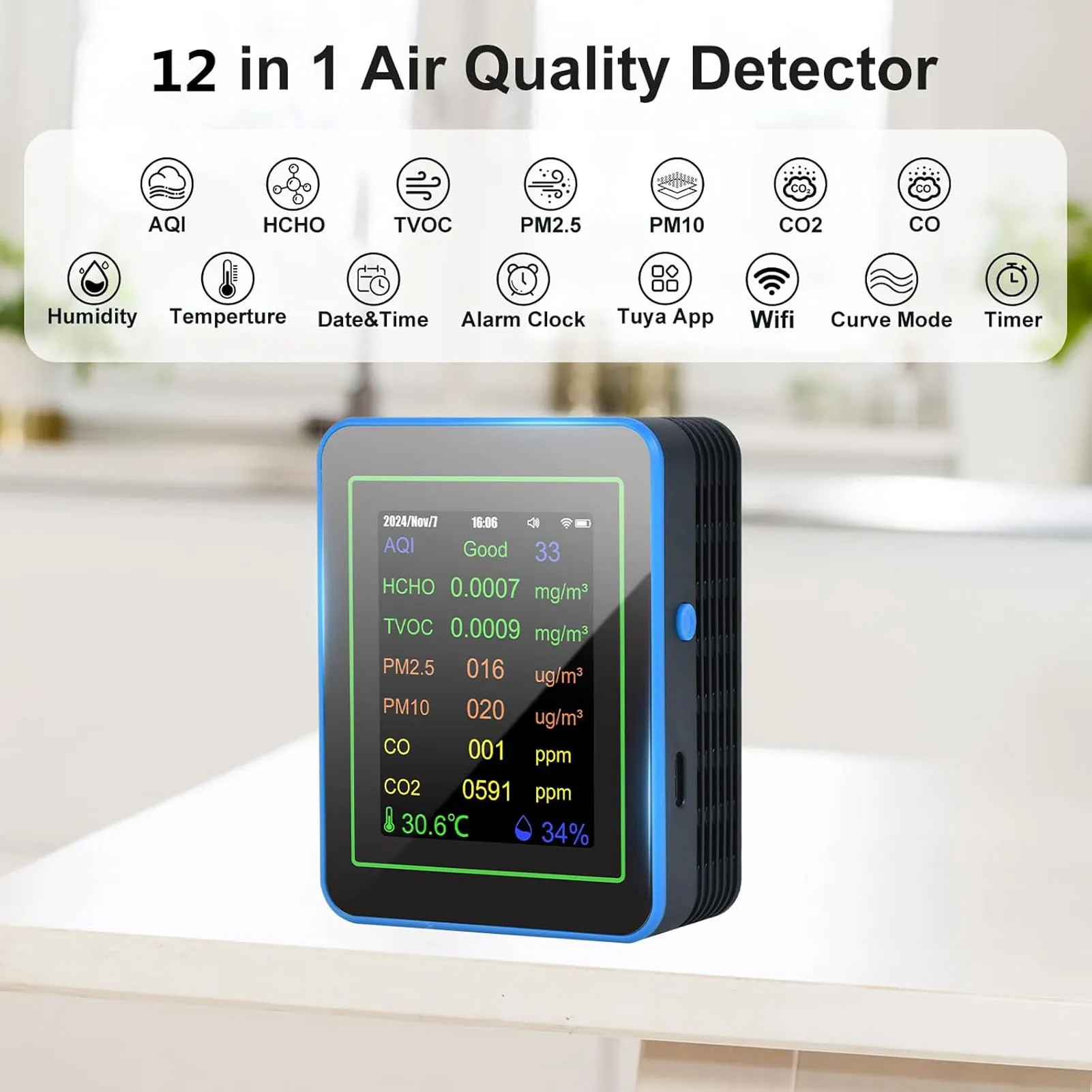 Air Quality Meter A…