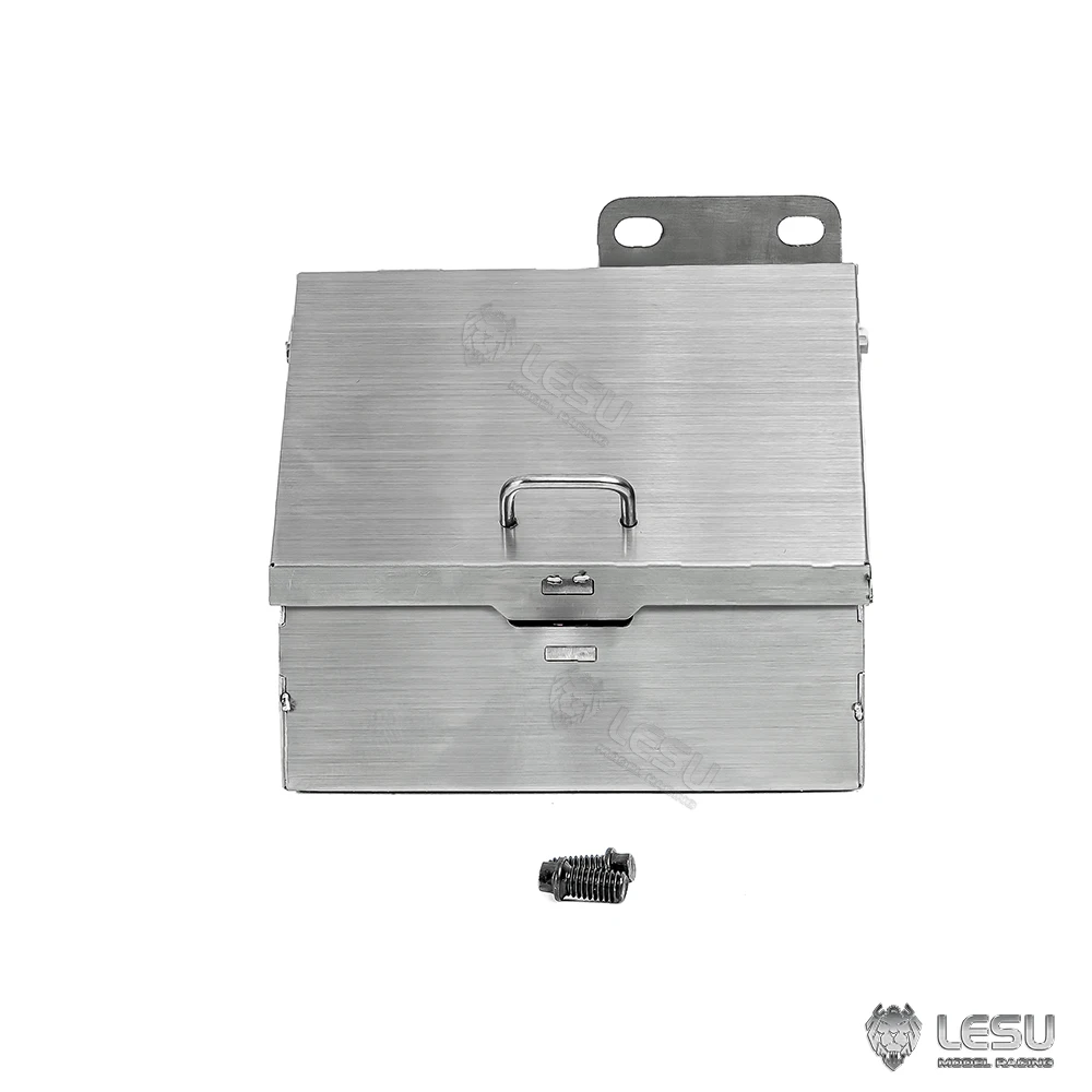 Simulação Toolbox Openable Caminhão Dump, G-6184-B Trator Modelo LESU, 1:14