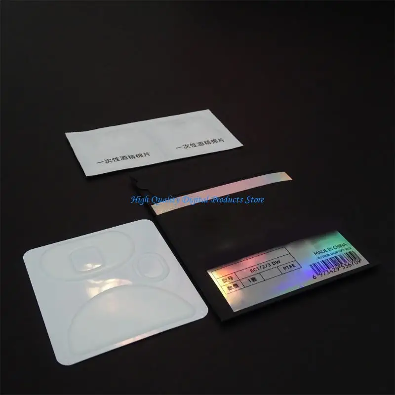 U2je 1set Ice Mouse Skates voor Zowie ECDW EC1-DW EC2-DW EC3-DW Mouse Feet Pad Glides Curveds Feet