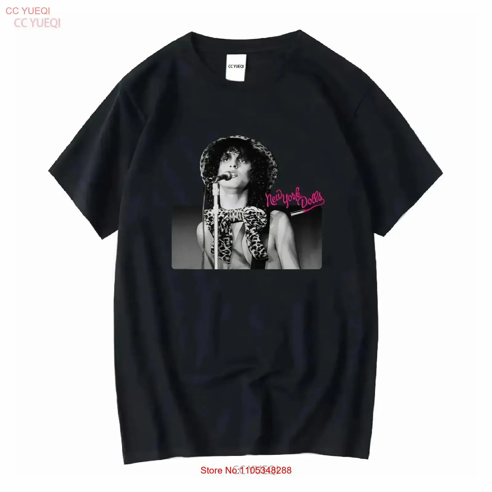 Seltenes New York Dolls Band Baumwoll-T-Shirt in Schwarz, alle Größen, Herren-T-Shirt TMB4898, Vintage, gewaschen, bequemes Streetwear-Oberteil für den Alltag