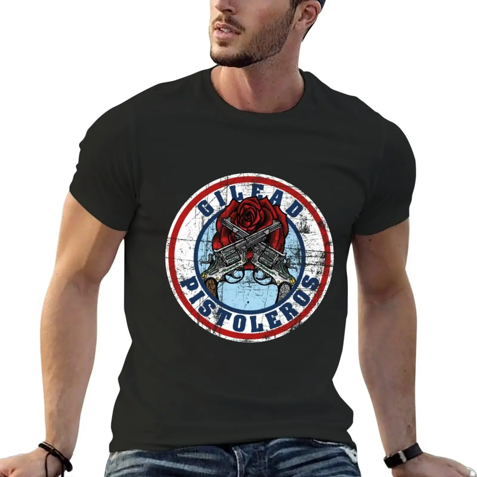 Gilead Gunslingers The Dark 19 Ka Gift Fan T-Shirt shirts graphic tees summer clothes man clothes outfits for men