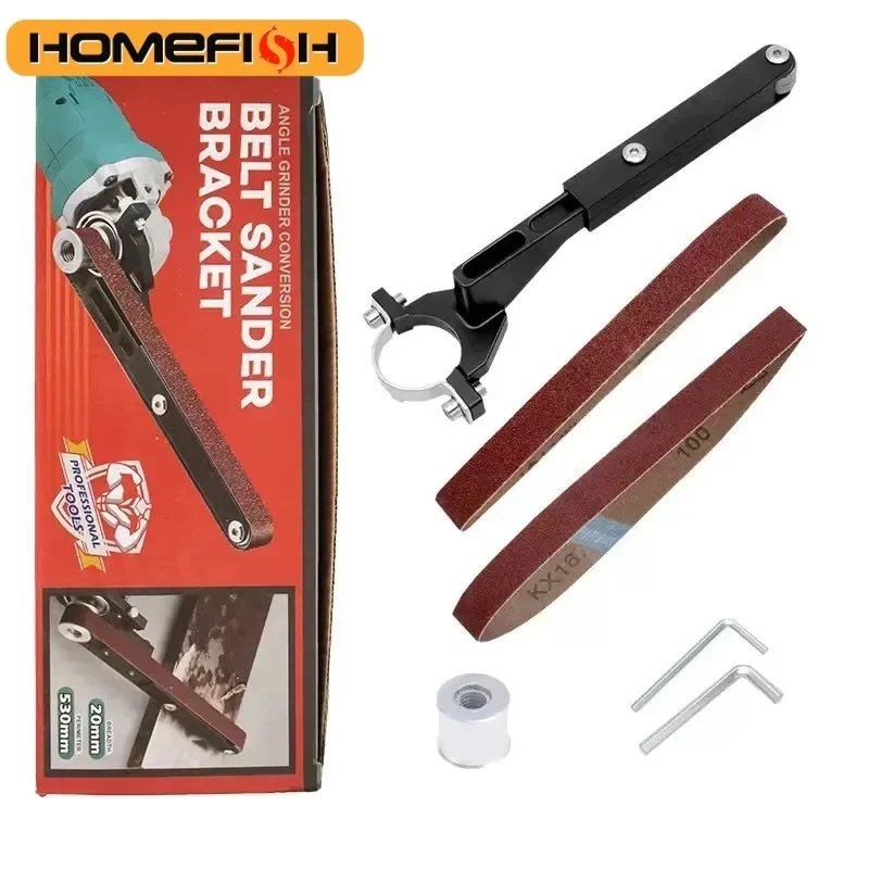 Grinder Mini Sander Multifunctional Cordless Polishing Machine, Home Angle Grinder Modification Belt Sander Accessories, Tools