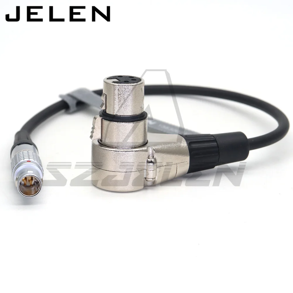 ARRI trinity CAM Pwr 1B 4pin to XLR 4pin female for SONY CineAlta Venice , CANON  C400 power cable