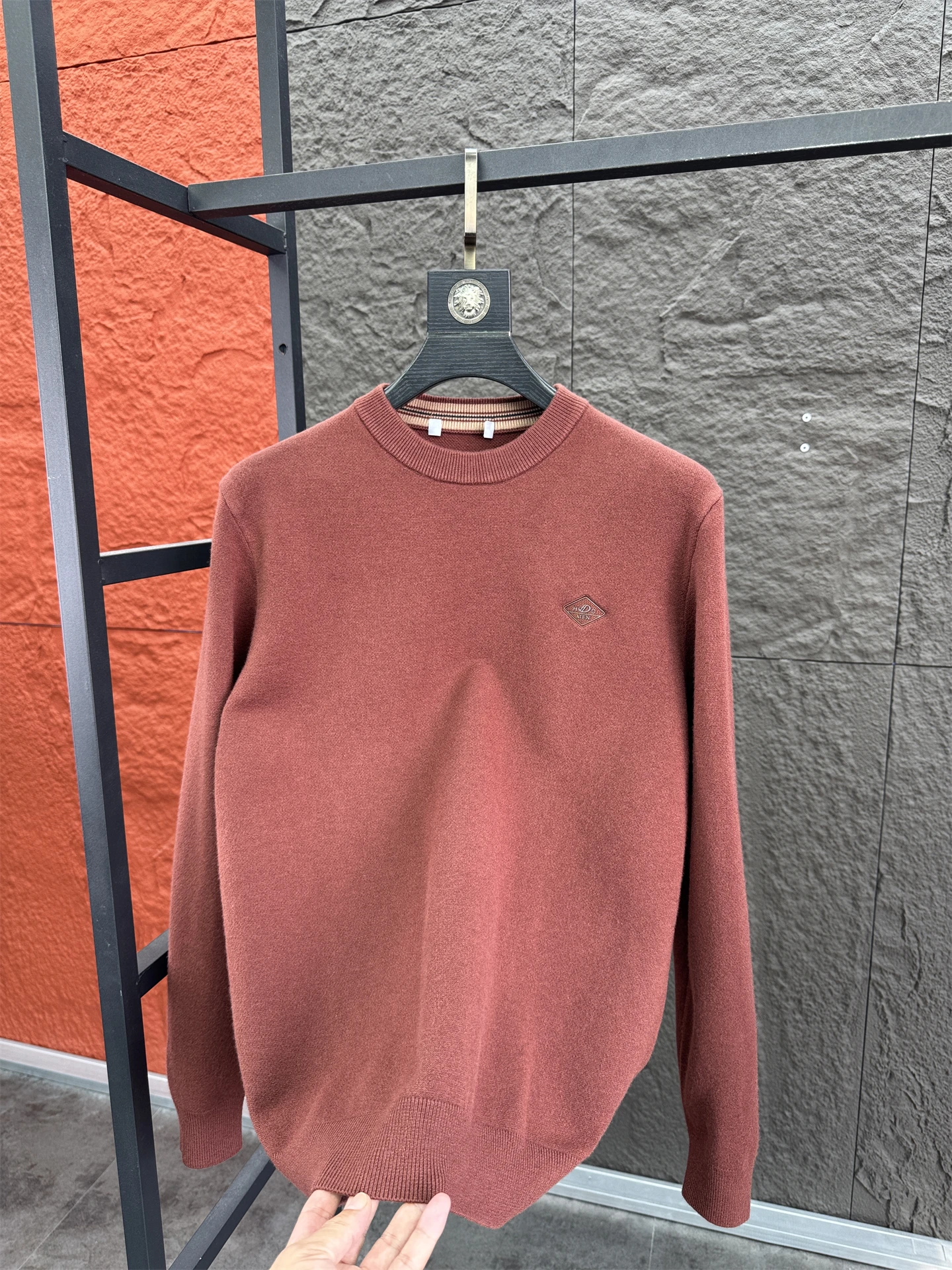 

Svip Camere вязаный свитер мужской Thiened повседневный круглый шерстяной пуловер моющийся осенне-зимний теплый топ для отдыха