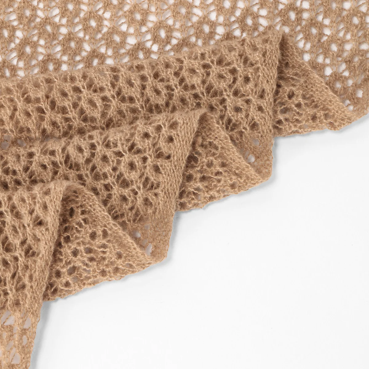 Women Triangle Scarf Shawl Fashion Floral Knitted Scarf Breathable Scarves Lady Wedding Headscarves Female Headband Shawl Wrap