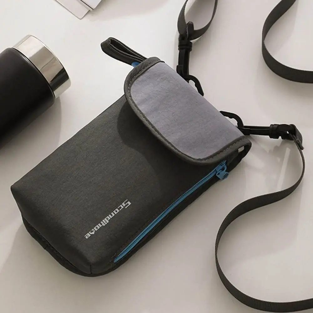 

Сумка через плечо с плечевым ремнем для бутылки с водой, водонепроницаемая регулируемая сумка-держатель для чашки, рукав, большая передняя карман с отверстием