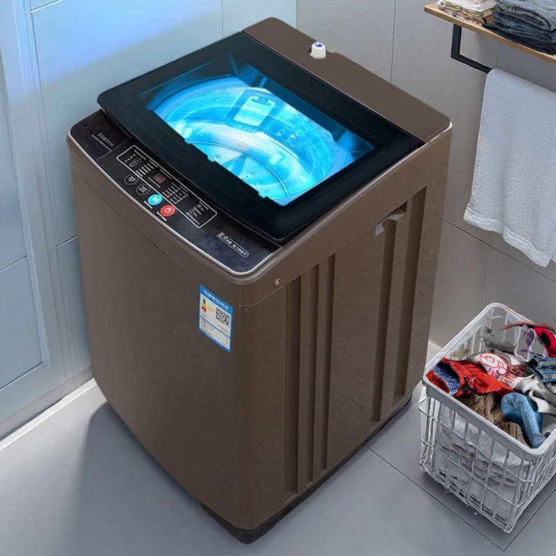 12kg Single Bucket Fully Automatic Top Opening Washing Machine with Drying Function, Household Fully Automatic Washing Machine