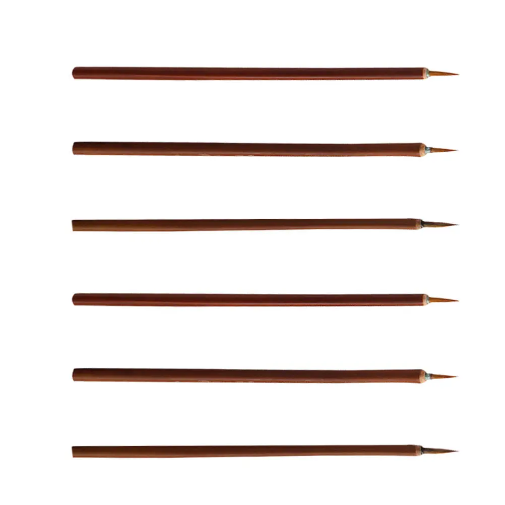Fine Detail Drawing Pens 6 Piece Set Watercolor Brush Pens for Sketching Writing Painting Art Supplies