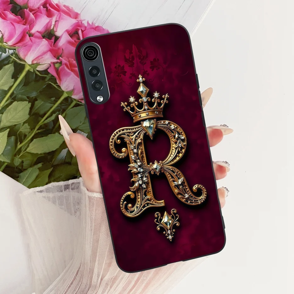 For LG Velvet 5G Case LM-G900N Luxury Crown Letters Cover Soft TPU Phone Case For LG Velvet 5G UM LM-G900V LGVelvet Fundas Coque view 3