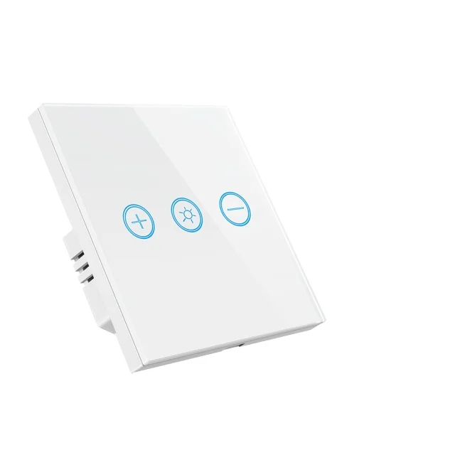 

Smart Dimmer Switch WiFi Light Tuya Touch Switch LED Dimming Compatible Alexa Google Home Dimmable 110V 220V US EU Scene Panel