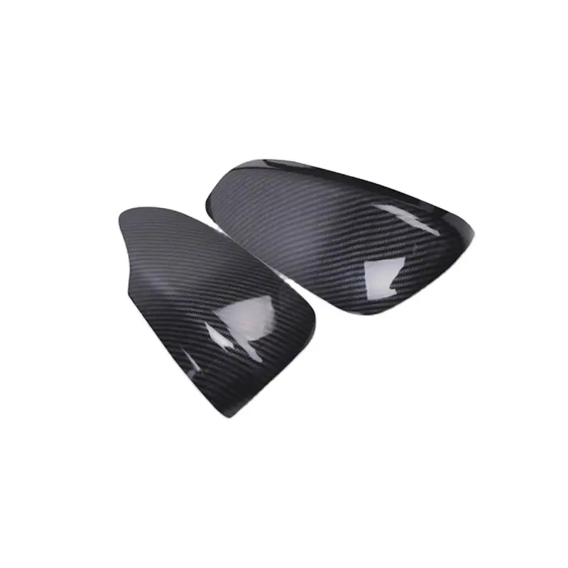 For Toyota Aqua 2014-2017 2018 2019 ABS Carbon/Chrome accessories Car Side Door rearview turning mirror cover trim styling 2pcs