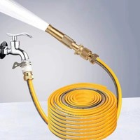 High Pressure Water Hose Expandable 5M/10M/15M Car Washing Spray Nozzle Garden Irrigation Multifunctional Water Hose Sprayer