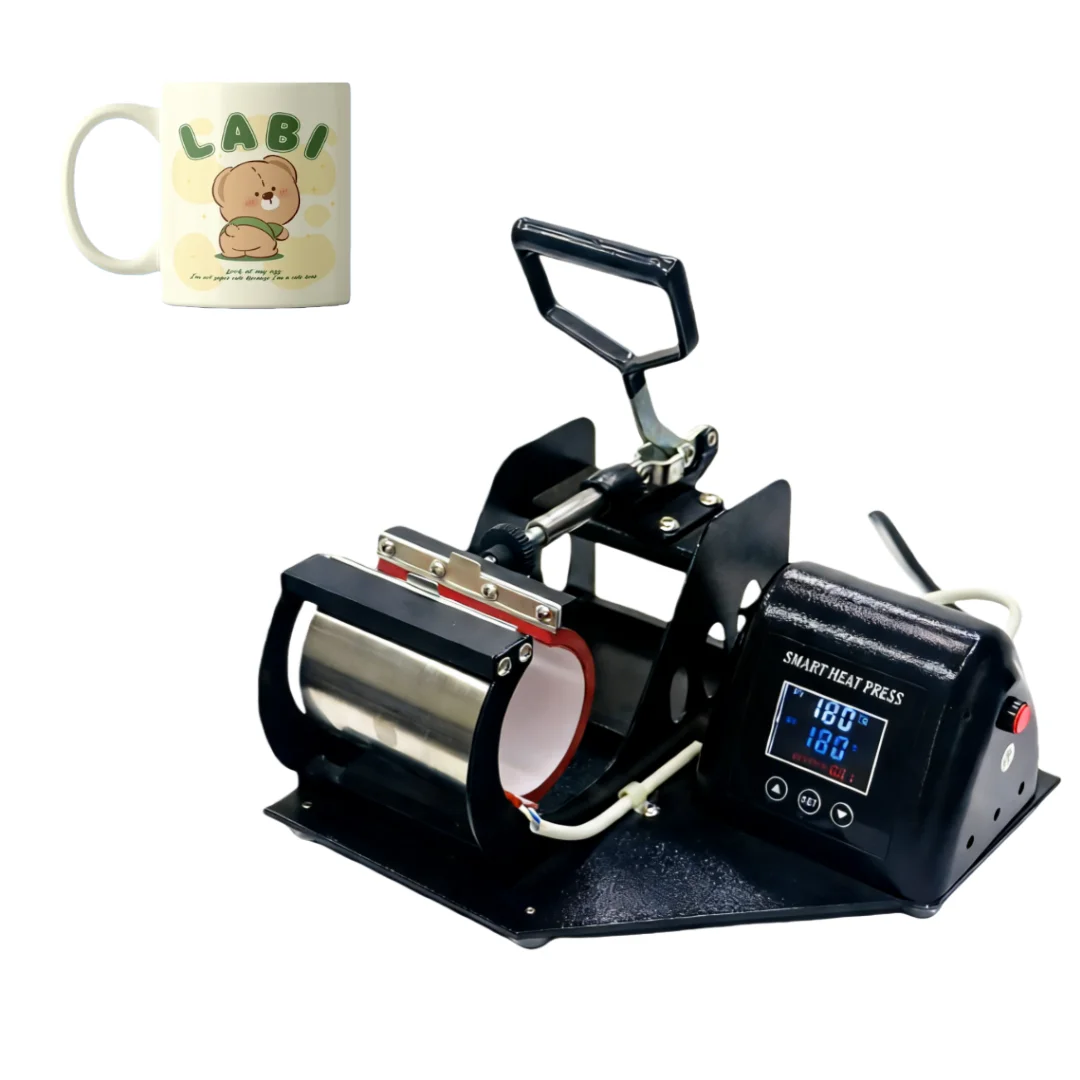 Factory Direct 12oz Mug Sublimation Printer, Cup Heat Press Machine For Mug Label & Pattern Printing