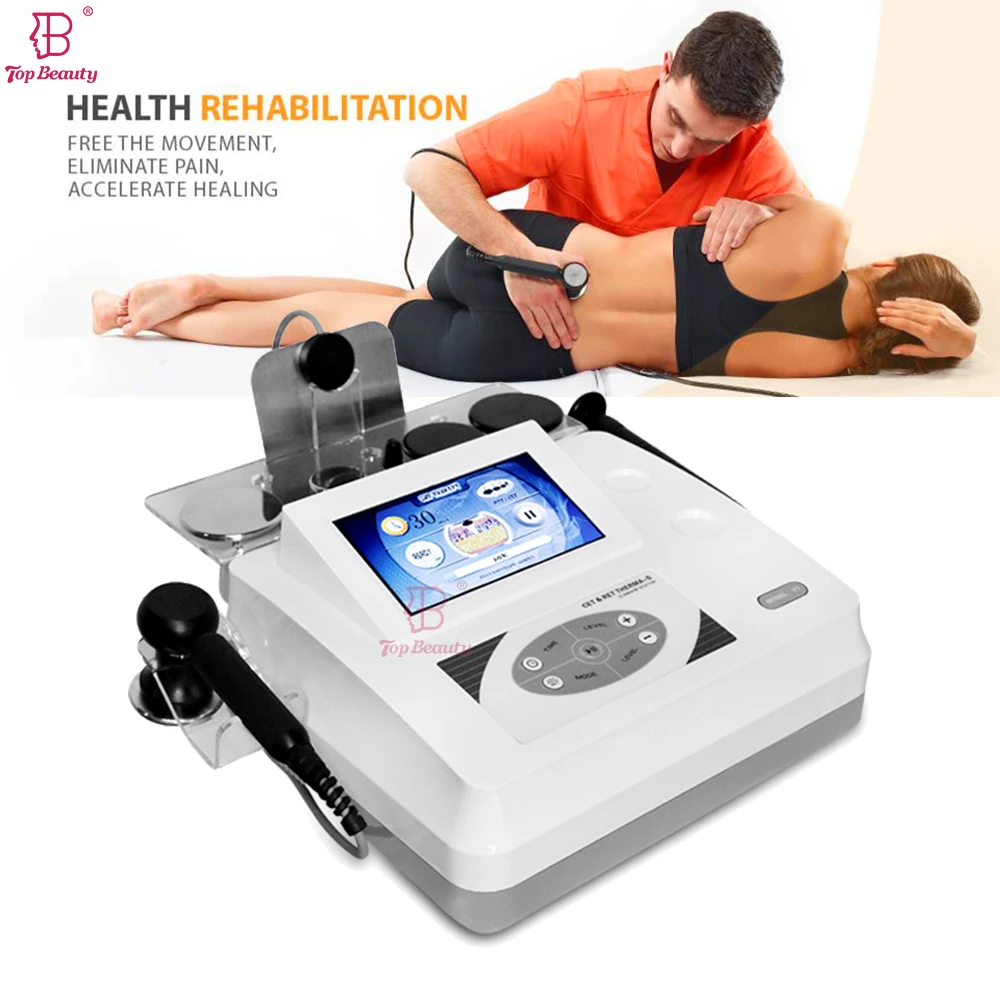 Indiba 448khz Tecar Therapy Pain Relief Diatermia Fisioterapy Physiotherapy Health Care Device