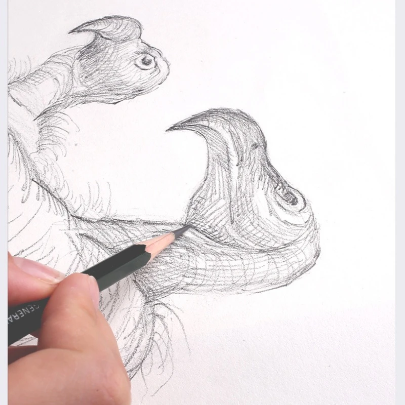 دفتر رسم A5 60 ورقة/120 صفحة ورق سميك ليس من السهل اختراقها لرسم تصميم الرسم الاحترافي بالألوان المائية