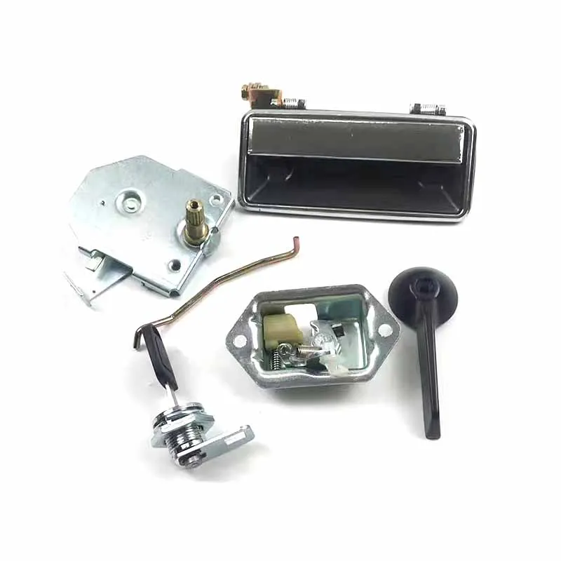 

Cab Door Lock Assembly Inner Handle Outer Handle Lock Cylinder Excavator for TAKEUCHI 175/150/160