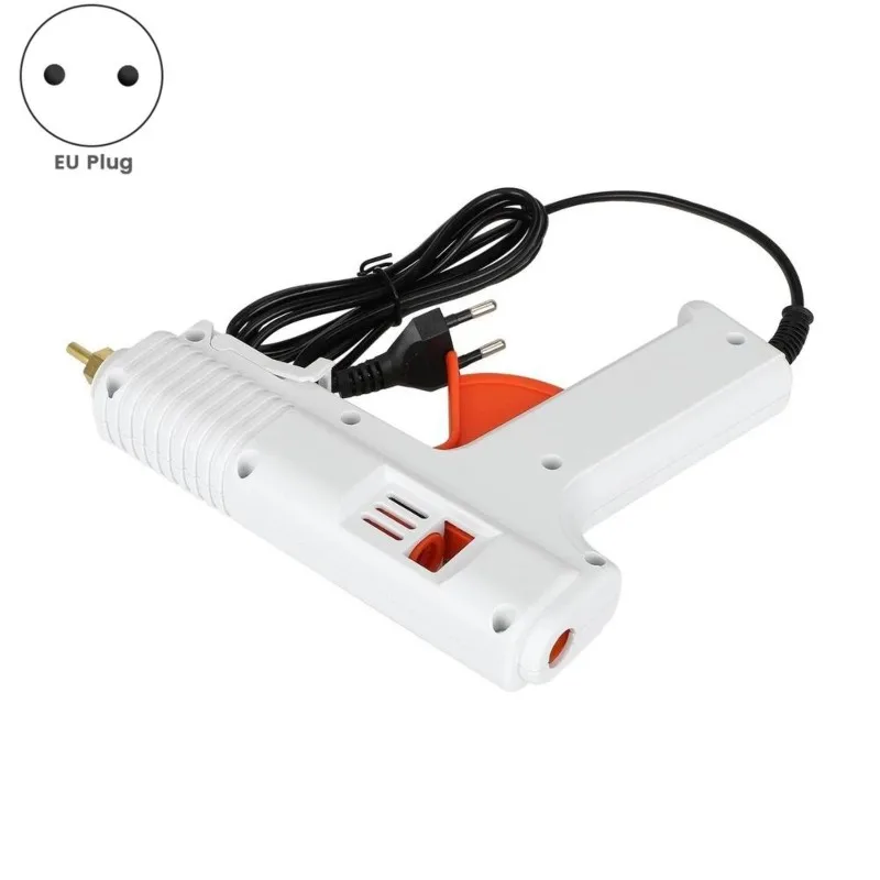 ABKP-DIY Crafts 120W Digital Display Adjustable Temperature Hot Melt Glue Gun Industrial Repair Heating Tool EU Plug