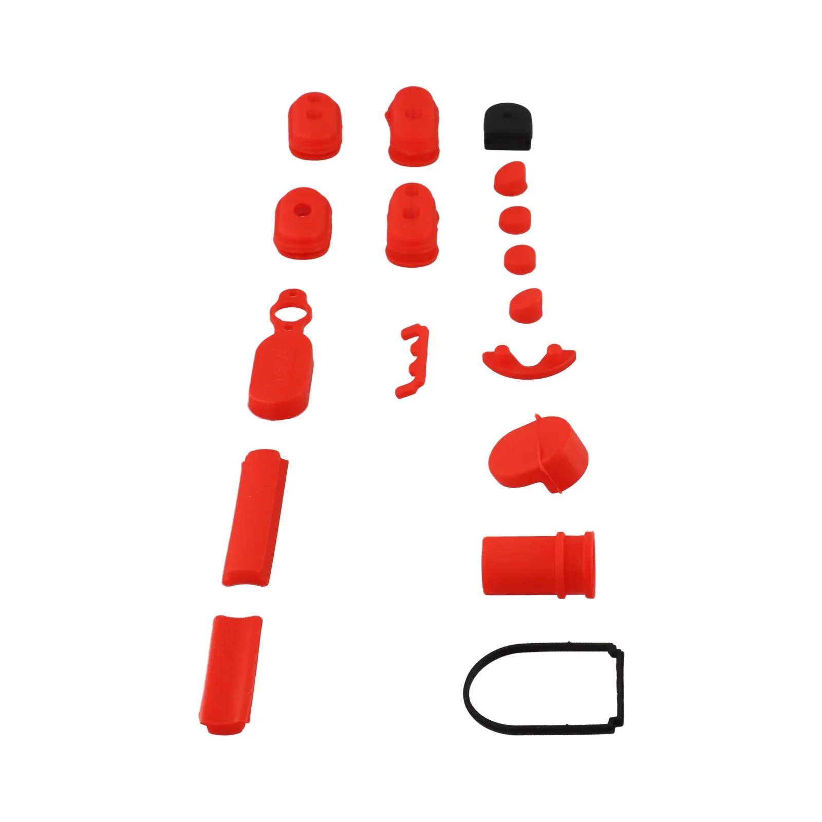 

Резиновая подушечка для ног, набор ручек на руль, нескользящая конструкция, защитные чехлы, удобная фиксация, легко чистящийся аксессуар для скутера