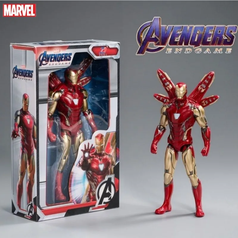 Marvel The Avengers Iron Man Captain America Thanos Peripheral Movies Joints Movable Desktop Ornaments Boys Toys Holiday Gifts